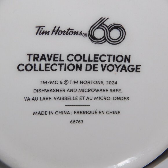 Tim Hortons Travel Collection Ontario Coffee Mug 60th Anniversary 2024 Deer - Picture 12 of 12